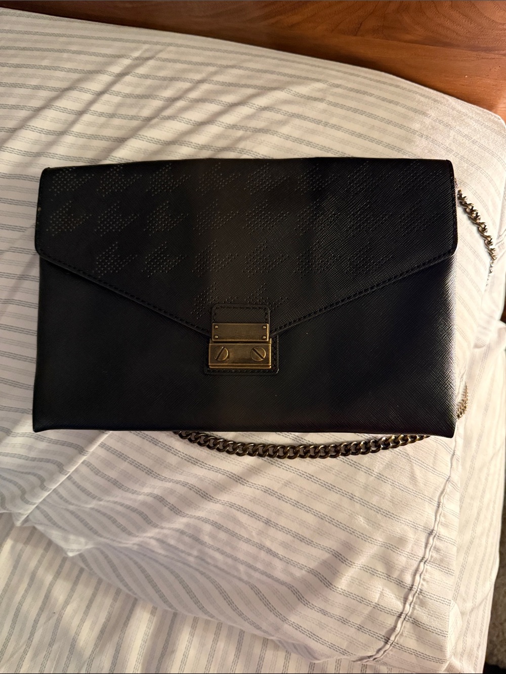 J. CREW Factory Envelope Chain Strap Shoulder Bag